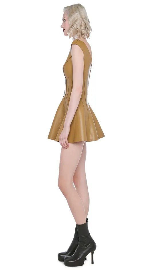 Norma Kamali Dresses GRACE MINI DRESS Woods 8211 Clothing