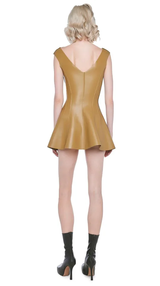 Norma Kamali Dresses GRACE MINI DRESS Woods 8211 Clothing