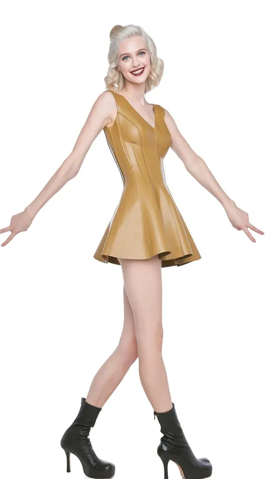 Norma Kamali Dresses GRACE MINI DRESS Woods 8211 Clothing