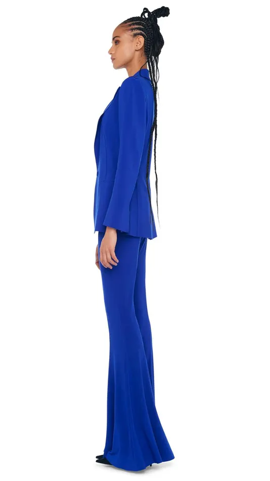 Norma Kamali Jackets CLASSIC SINGLE BREASTED JACKET Electric Blue 8211 Clothing Norma Kamali Jackets CLASSIC SINGLE BREASTED JACKET Electric Blue 8211 Clothing