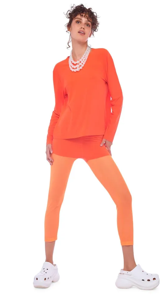 Norma Kamali Tops CROPPED BOYFRIEND CREW TOP Sos 8211 Clothing