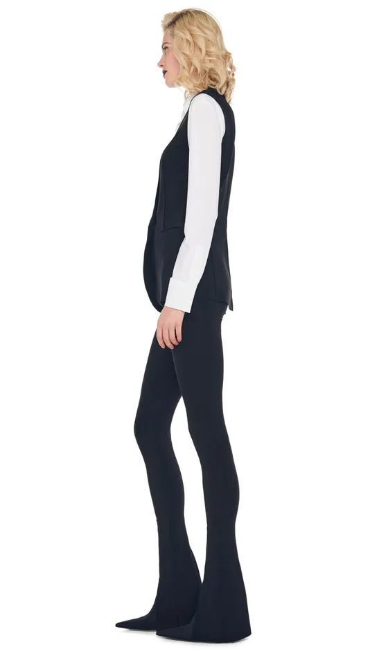 Norma Kamali Wardrobe SPAT LEGGING With SLEEVELESS SINGLE BREASTED JACKET 8211 Clothing Norma Kamali Wardrobe SPAT LEGGING With SLEEVELESS SINGLE BREASTED JACKET 8211 Clothing