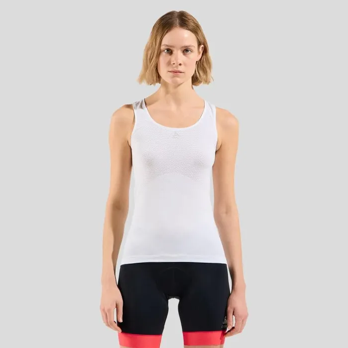 Odlo Cycling The Zeroweight Seamless Sleeveless Cycling Base Layer White 8211 Women