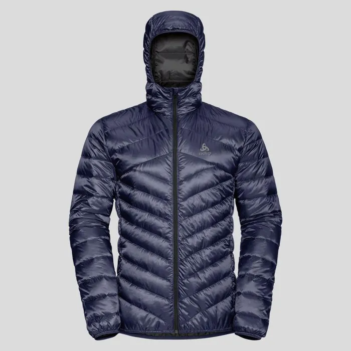 Odlo Jackets and Vests Hoody Air Cocoon Jacket Peacoat 8211 Men