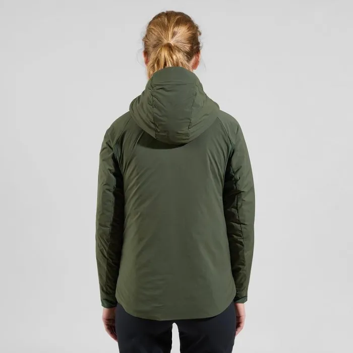 Odlo Jackets and Vests The Ascent SThermic Mid Insulation Hooded Jacket Deep Depths 8211 Women