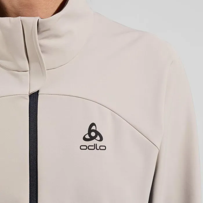 Odlo Jackets and Vests The Engvik CrossCountry Jacket Silver Cloud 8211 India Ink 8211 Women
