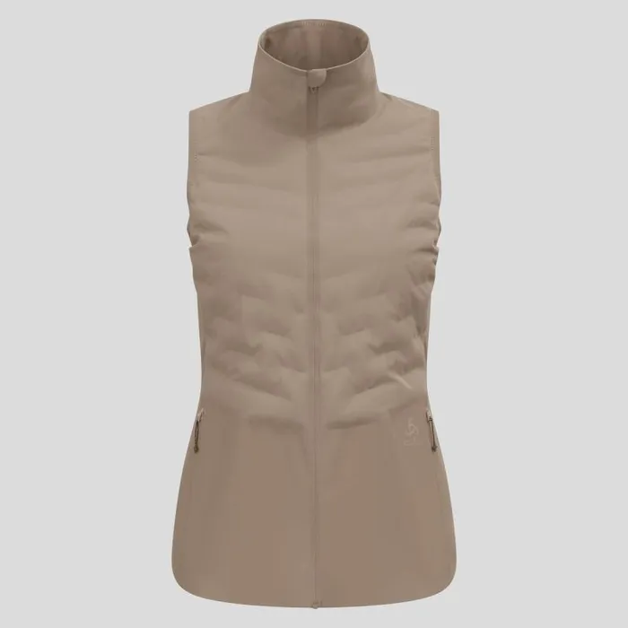 Odlo Jackets and Vests The Zeroweight Insulator Running Vest Cinder 8211 Women