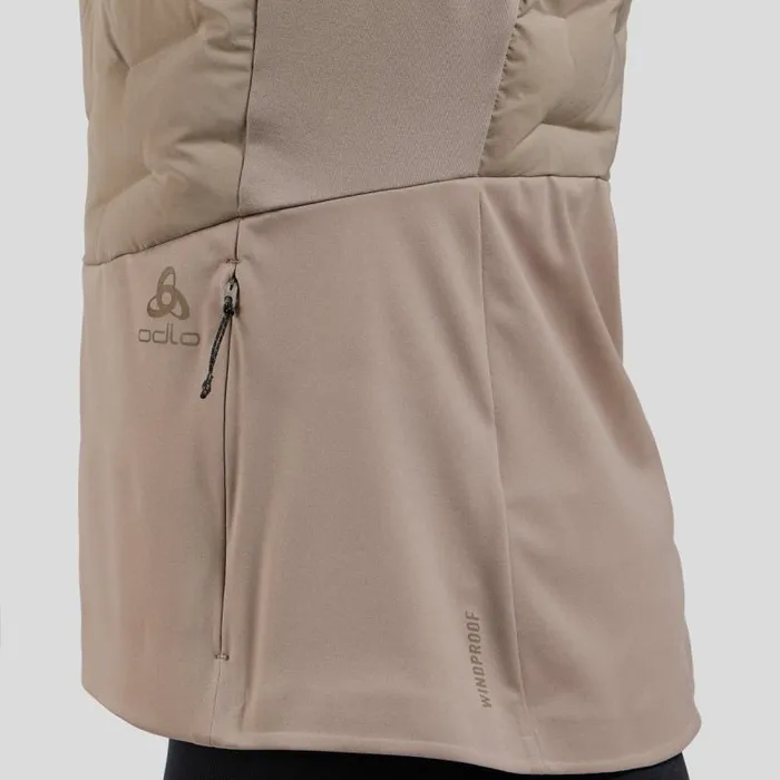 Odlo Jackets and Vests The Zeroweight Insulator Running Vest Cinder 8211 Women