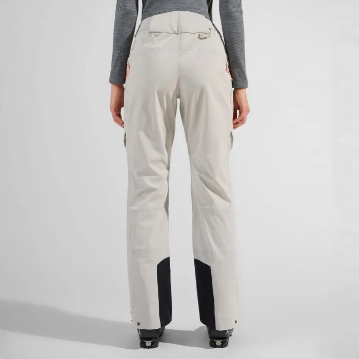 Odlo Pants and Tights The XAlp 3l Hardshell Snow Pants Silver Cloud 8211 Women