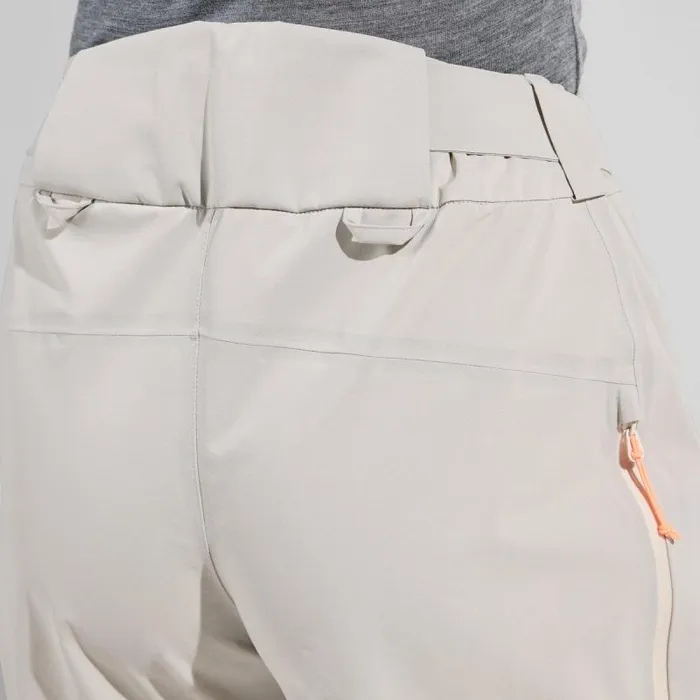 Odlo Pants and Tights The XAlp 3l Hardshell Snow Pants Silver Cloud 8211 Women