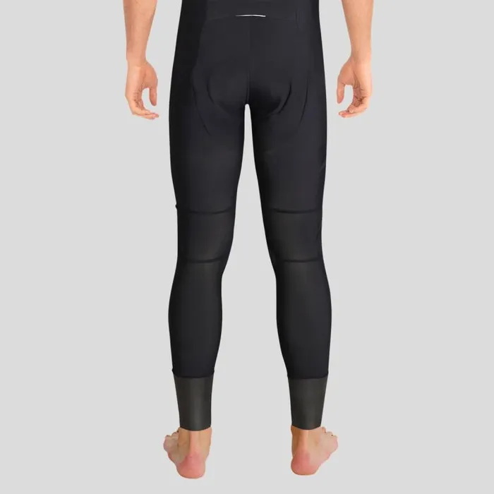 Odlo Pants and Tights The Zeroweight Warm Tights Suspenders Black 8211 Men