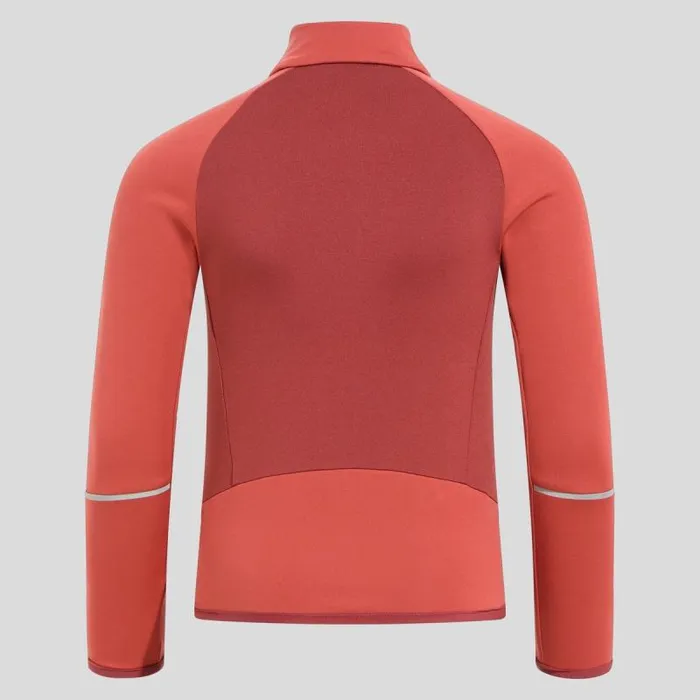 Odlo Ski and Snow The Brensholmen Junior CrossCountry Jacket Cinnabar 8211 Spiced Apple 8211 Kids