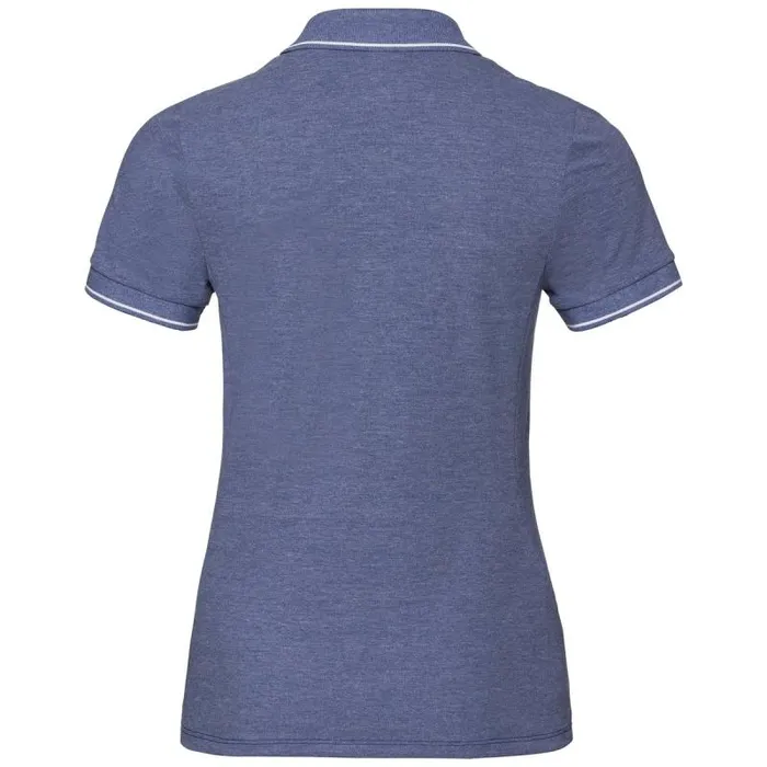 Odlo Tshirts and Polos Polo Shirt Trim Indigo Melange 8211 Women