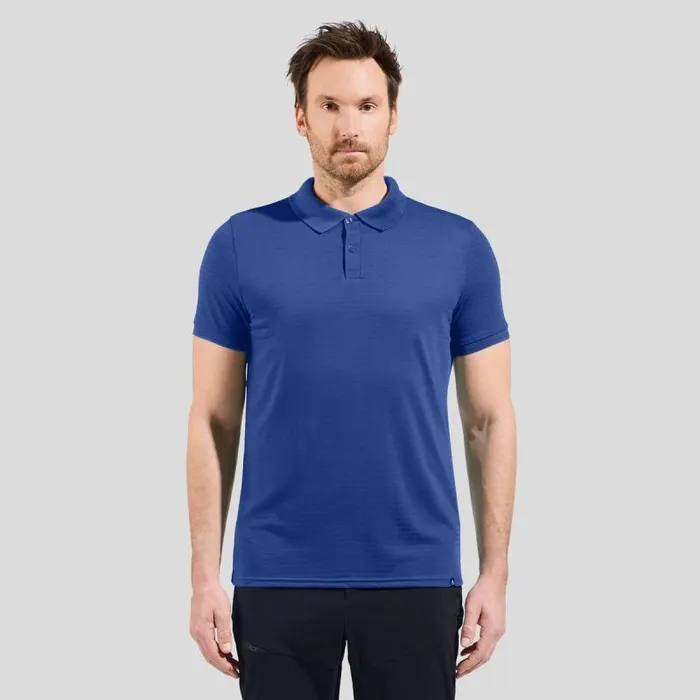 Odlo Tshirts and Polos The Ascent Natural Polo Shirt Limoges 8211 Men
