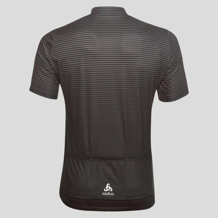 Odlo Tshirts and Polos The Essentials Jersey Odlo Graphite Grey 8211 Black 8211 Men