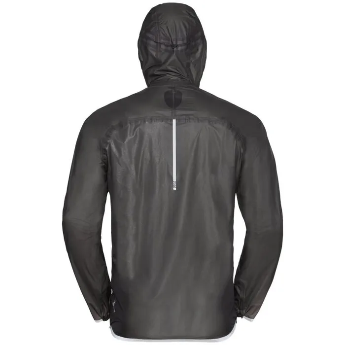 Odlo Training The Zeroweight Dual Dry Performance Knit Waterproof Running Jacket Black 8211 Men
