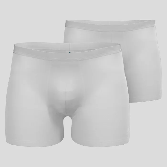 Odlo Underwear The Active FDry Light Boxer 2 Pack White 8211 Men
