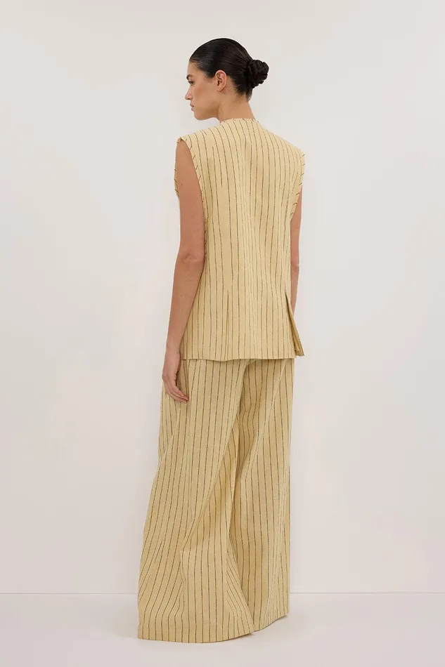 OLLIE DUNE STRIPE WIDE LEG PANT Women DISSH Pants
