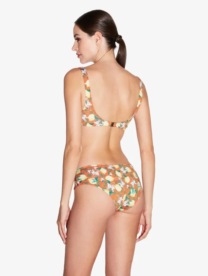Orange Printed Bikini Top Swim La Perla Bikinis