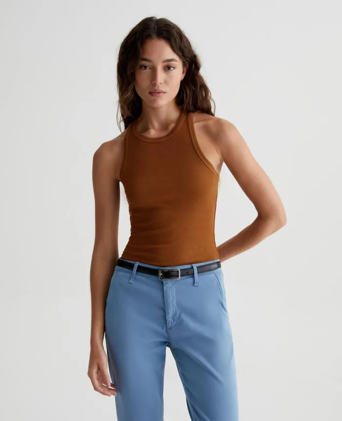 Orso Tank Tree Bark Women AG Jeans Tees and Tanks