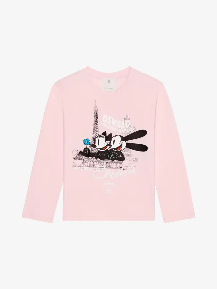 Oswald TShirt In Cotton Light Pink Kids Givenchy