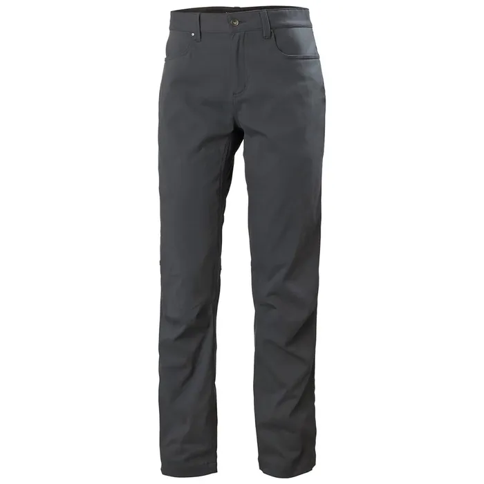 Outdoor and Hiking Pants Men Helly Hansen HOLMEN 5 POCKET PANT 983 Slate