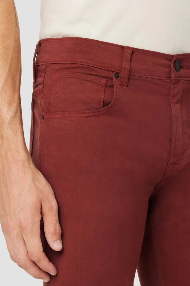 Pants Men Hudson Jeans Blake Slim Straight Twill Pant Brick Pants Men Hudson Jeans Blake Slim Straight Twill Pant Brick
