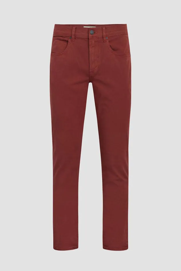 Pants Men Hudson Jeans Blake Slim Straight Twill Pant Brick Pants Men Hudson Jeans Blake Slim Straight Twill Pant Brick