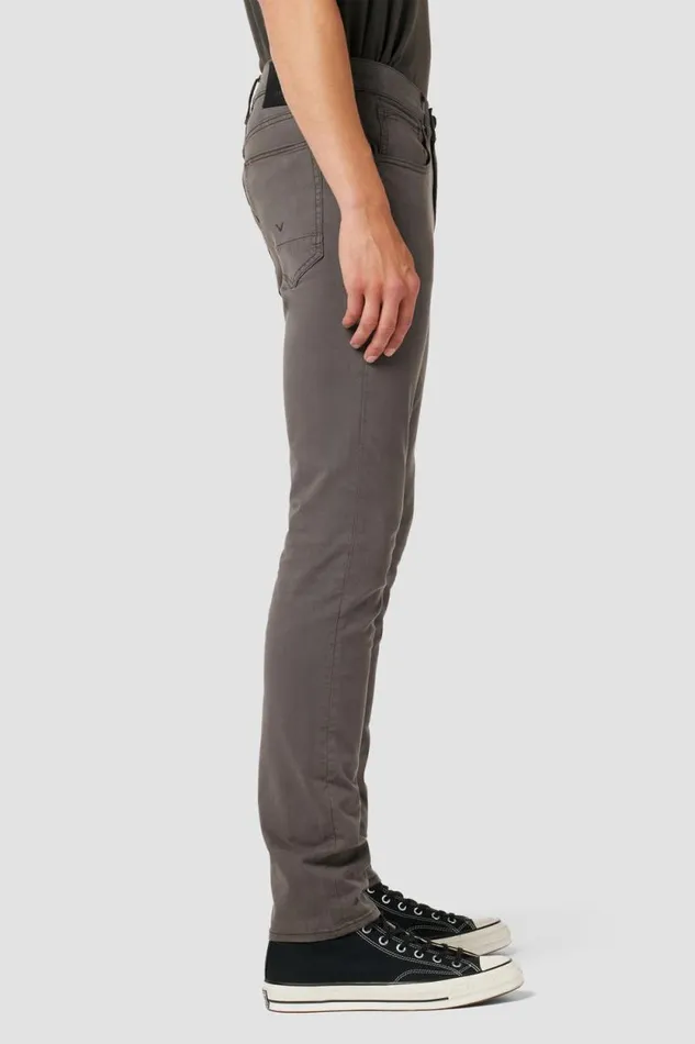 Pants Men Hudson Jeans Blake Slim Straight Twill Pant Dark Grey