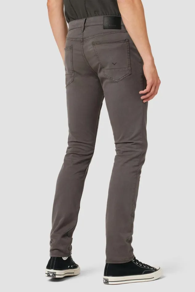 Pants Men Hudson Jeans Blake Slim Straight Twill Pant Dark Grey