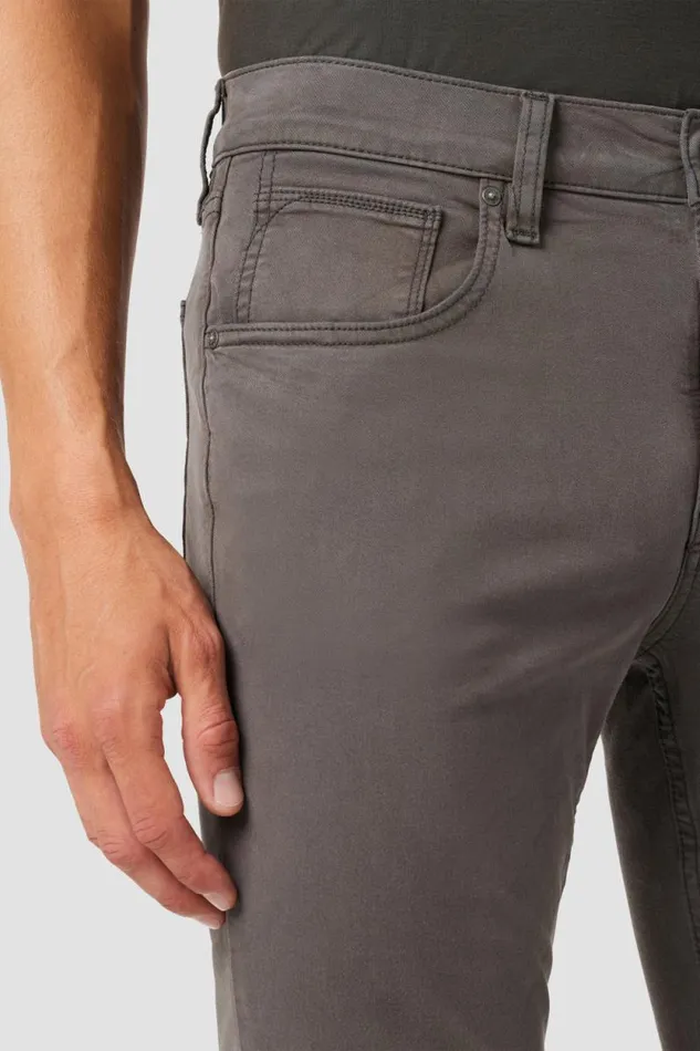 Pants Men Hudson Jeans Blake Slim Straight Twill Pant Dark Grey