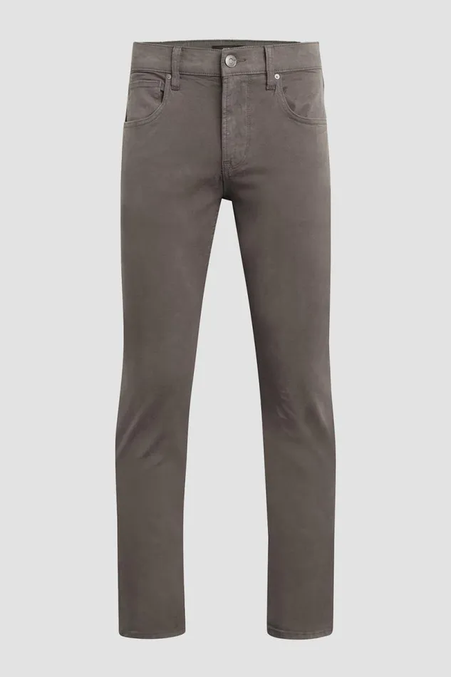 Pants Men Hudson Jeans Blake Slim Straight Twill Pant Dark Grey