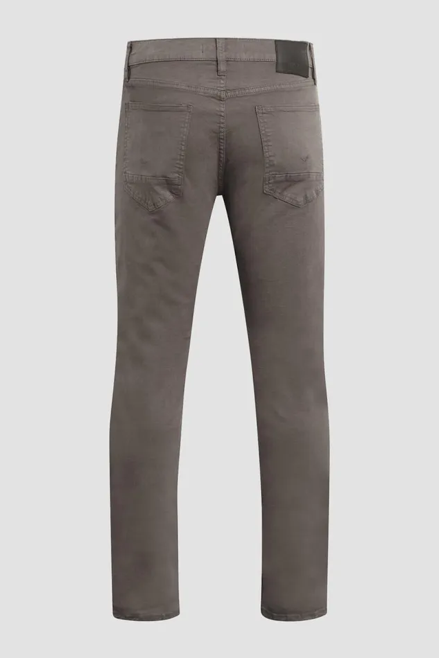 Pants Men Hudson Jeans Blake Slim Straight Twill Pant Dark Grey