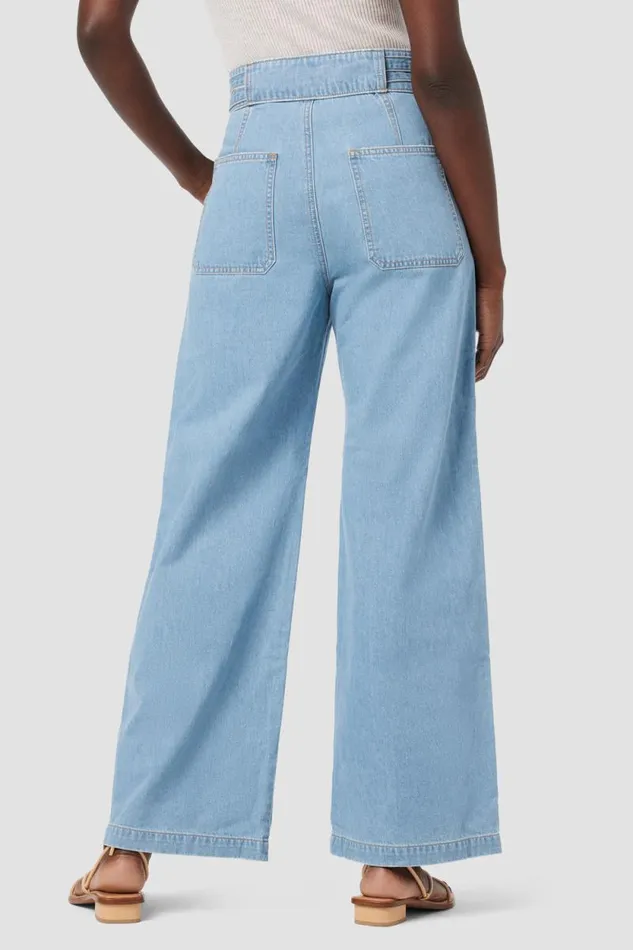 Pants Women Hudson Jeans Tie Waist Wide Leg Barefoot Trouser First Class Pants Women Hudson Jeans Tie Waist Wide Leg Barefoot Trouser First Class