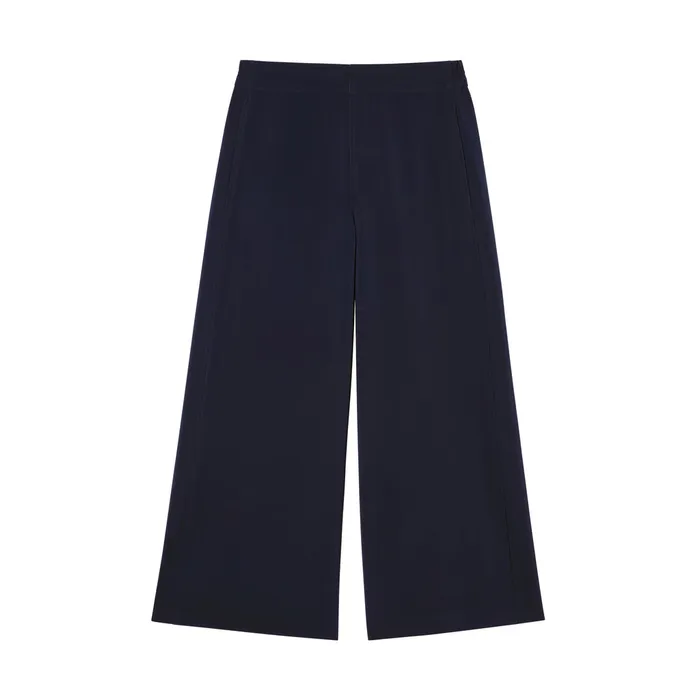 Pants Women M M LaFleur The Elena Travel Culotte 8211 OrigamiTech Dark Navy