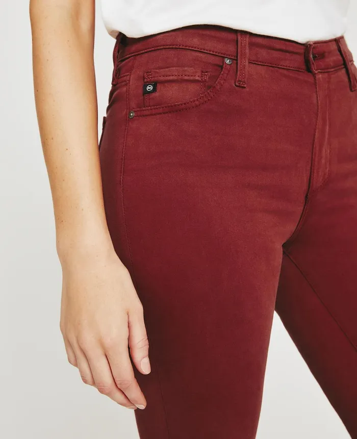 Prima Dark Sangria Women AG Jeans Pants Prima Dark Sangria Women AG Jeans Pants
