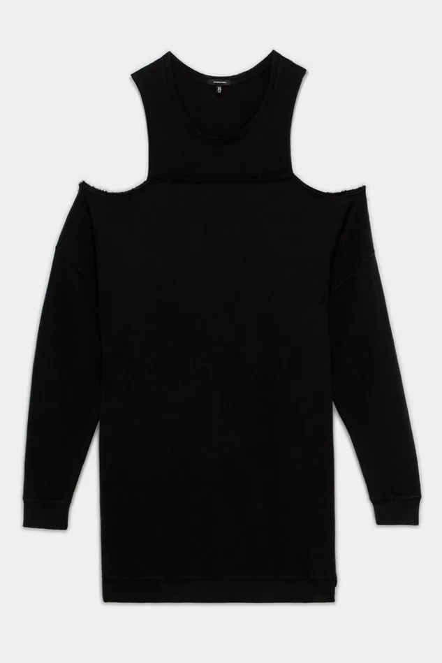 R13 Dresses Women Hybrid Sweatshirt Dress