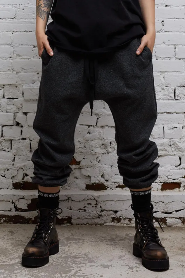 R13 Pants and Skirts Women Dropped Sweatpant 8211 Grey Tweedy Twill