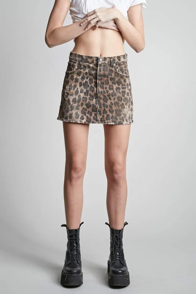 R13 Pants and Skirts Women High Rise Mini Skirt 8211 Leopard R13 Pants and Skirts Women High Rise Mini Skirt 8211 Leopard