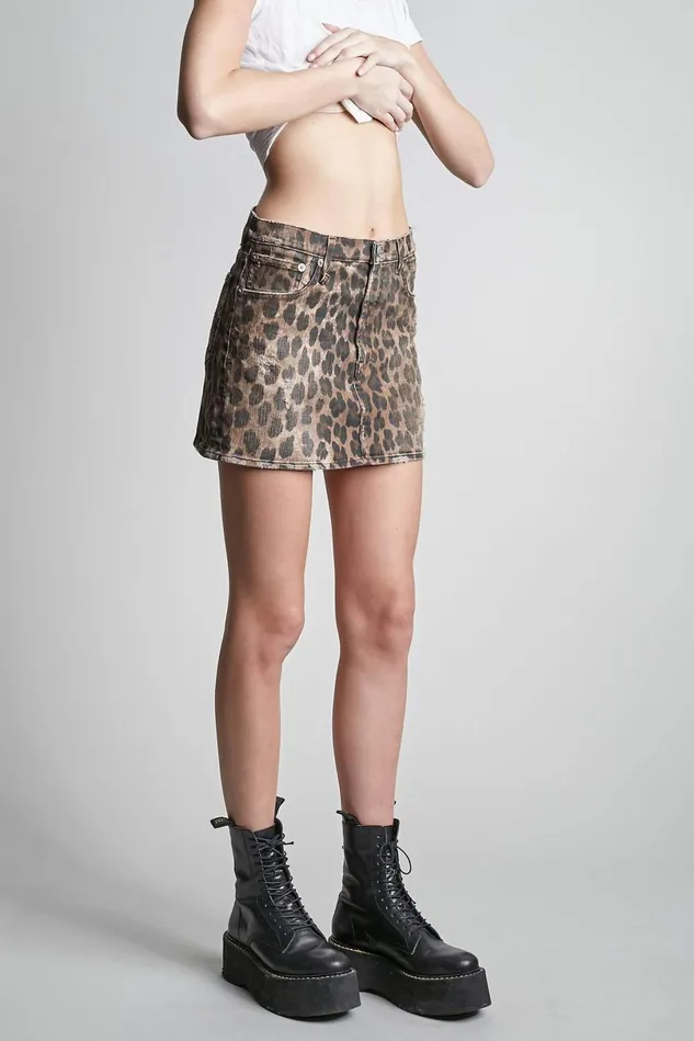 R13 Pants and Skirts Women High Rise Mini Skirt 8211 Leopard R13 Pants and Skirts Women High Rise Mini Skirt 8211 Leopard