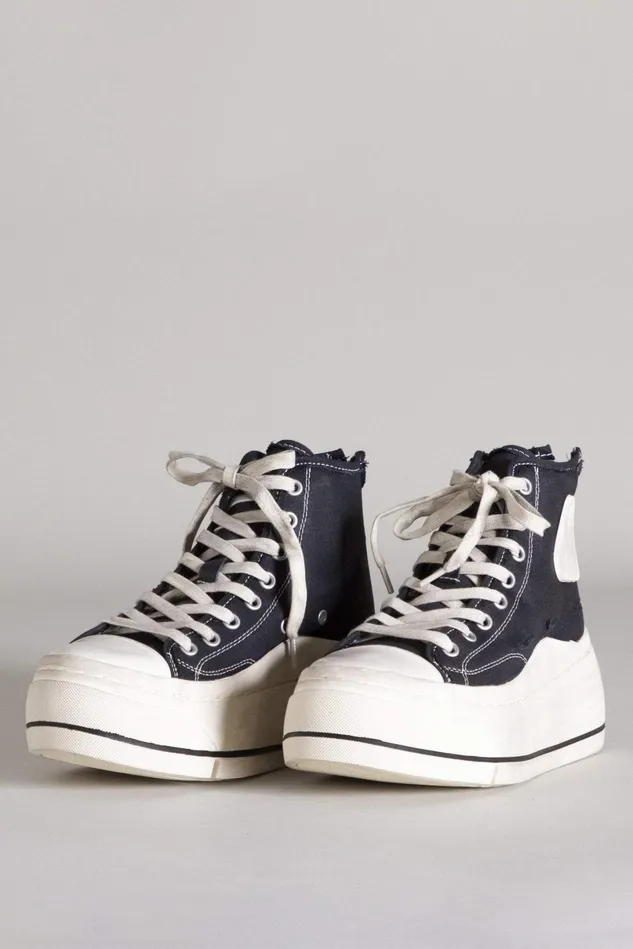R13 Sneakers Men Kurt High Top Sneaker 8211 Black