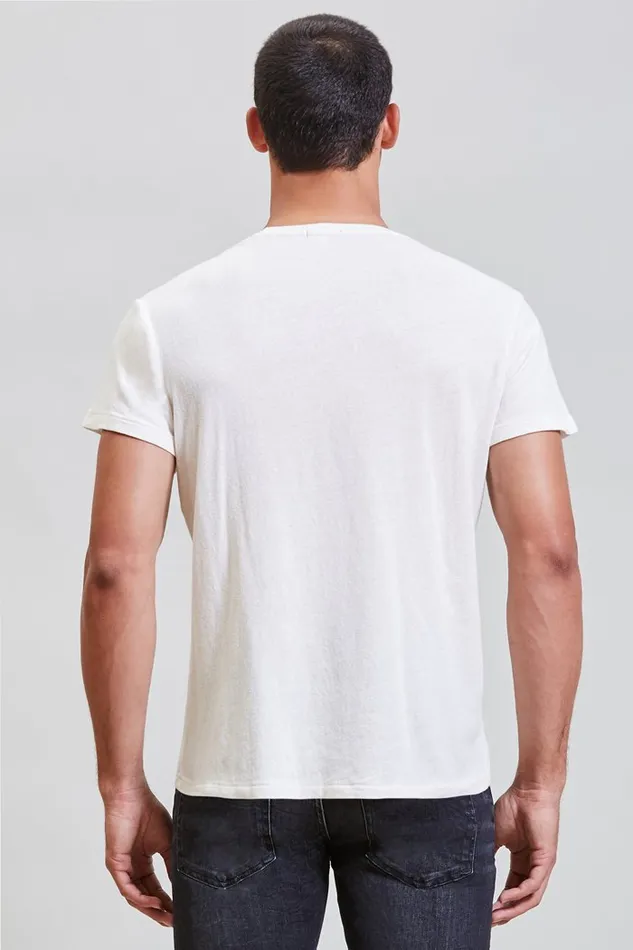 R13 TShirts Men Fu Boy TShirt 8211 Ecru