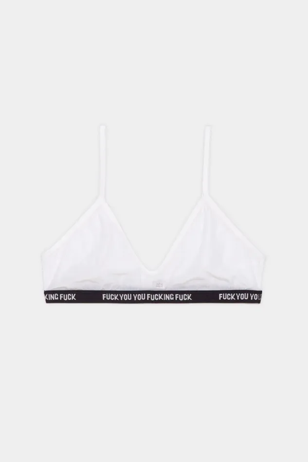 R13 Underwear Women Bralette 8211 Whitefinal Sale No Returns Or Exchanges
