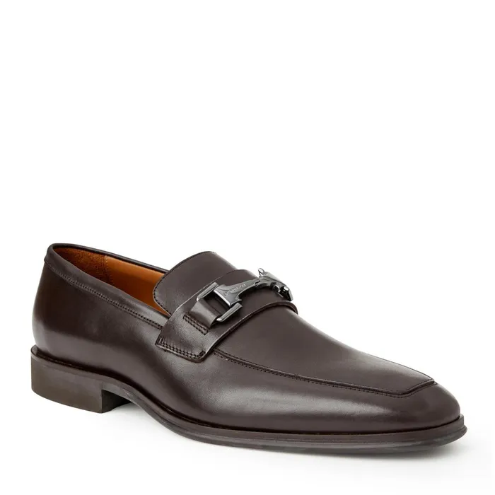 Raging Bit Leather LoaferBrown Men Bruno Magli Loafers and Slipons