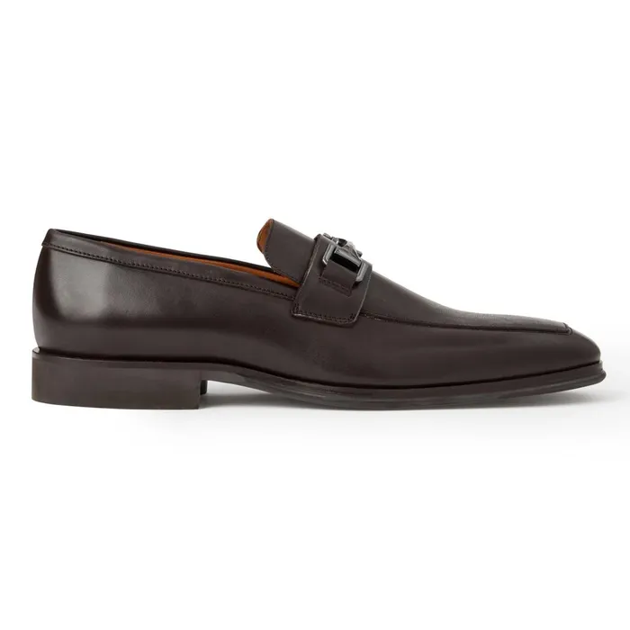 Raging Bit Leather LoaferBrown Men Bruno Magli Loafers and Slipons