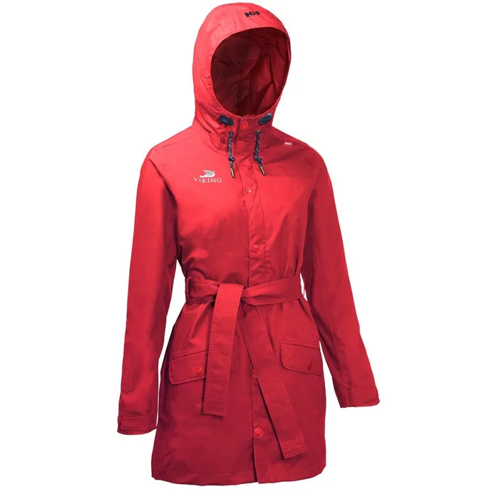 Rain Jackets Women Helly Hansen W VIKING CRUISES LYNESS COAT 162 Red