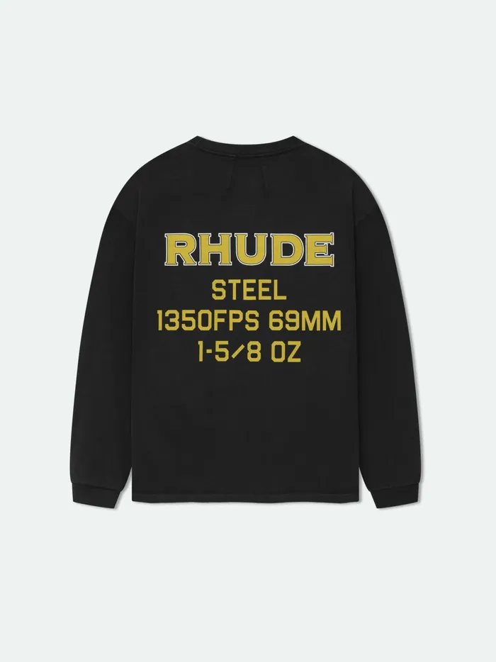 RHUDE STEEL LS TEE Men Rhude Tees