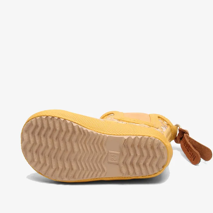 Rubber boots baby rubber mustard Yellow bisgaardshoes KIDS