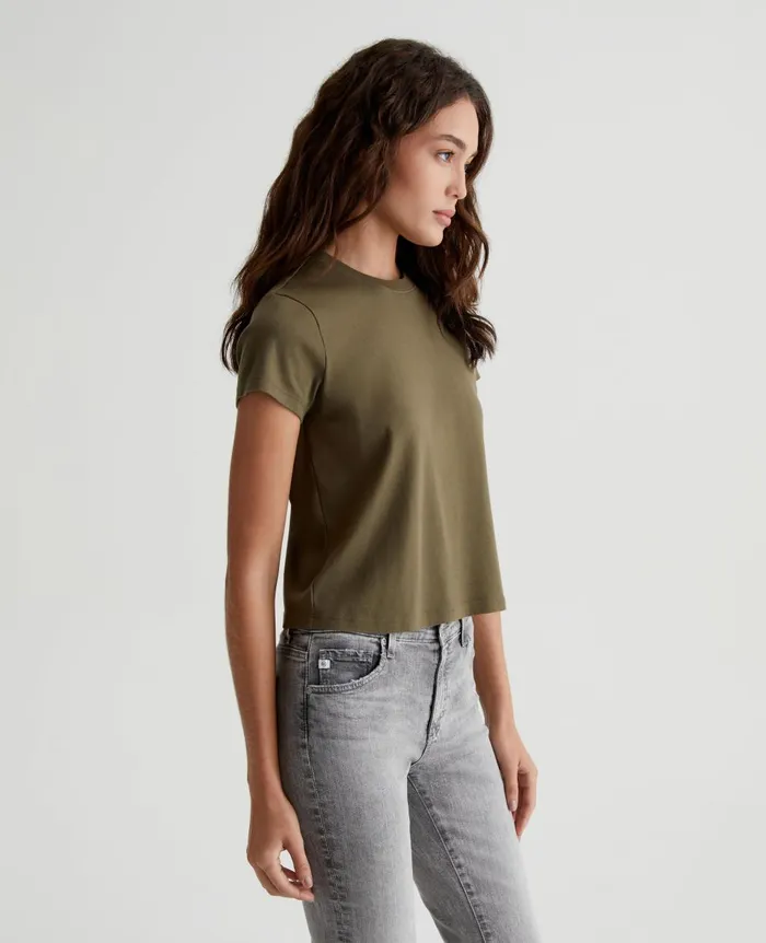 Sadie Crew Shady Moss Women AG Jeans Tees and Tanks Sadie Crew Shady Moss Women AG Jeans Tees and Tanks