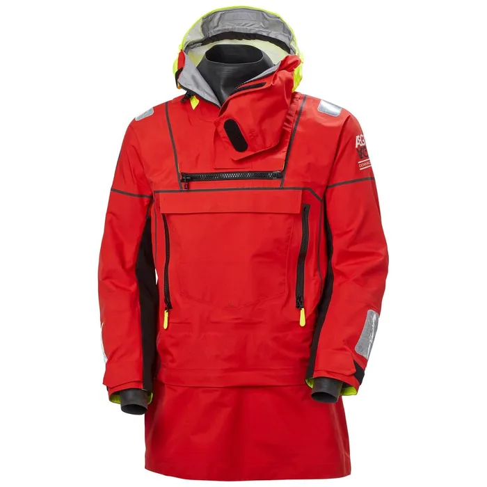 Sailing Jackets Men Helly Hansen AEGIR OCEAN MODULAR SMOCK 222 Alert Red